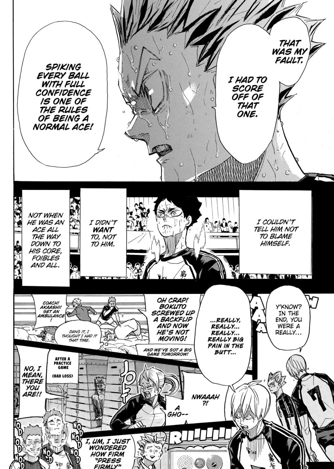 Read Haikyu!! chapter 392 image 18 on Lezhin