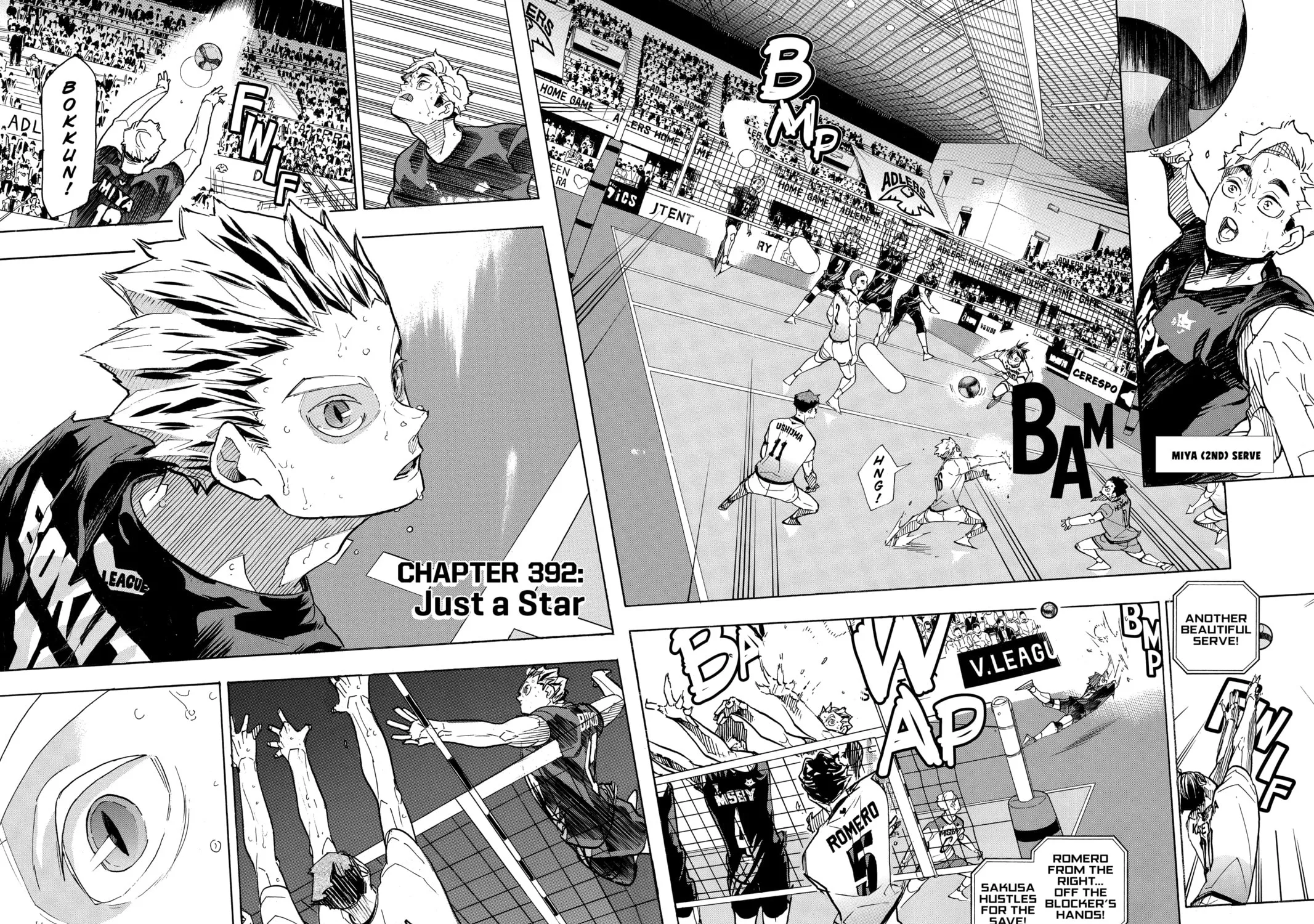 Read Haikyu!! chapter 392 image 2 on Lezhin