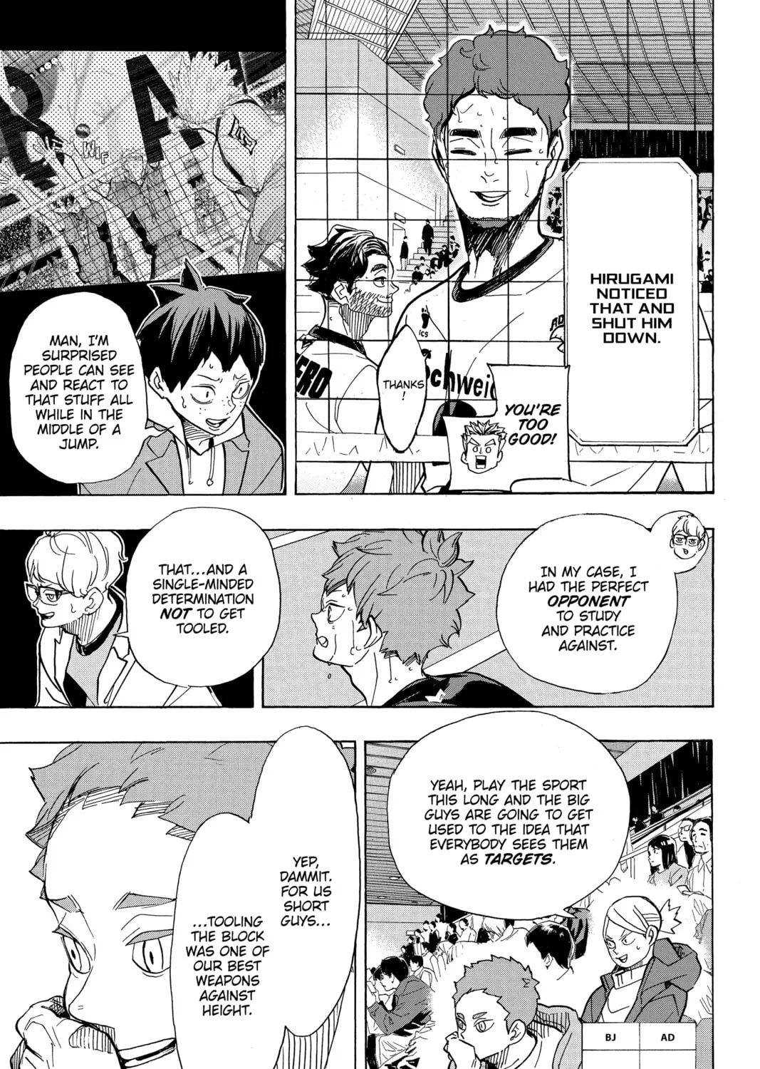 Read Haikyu!! chapter 393 image 14 on Lezhin