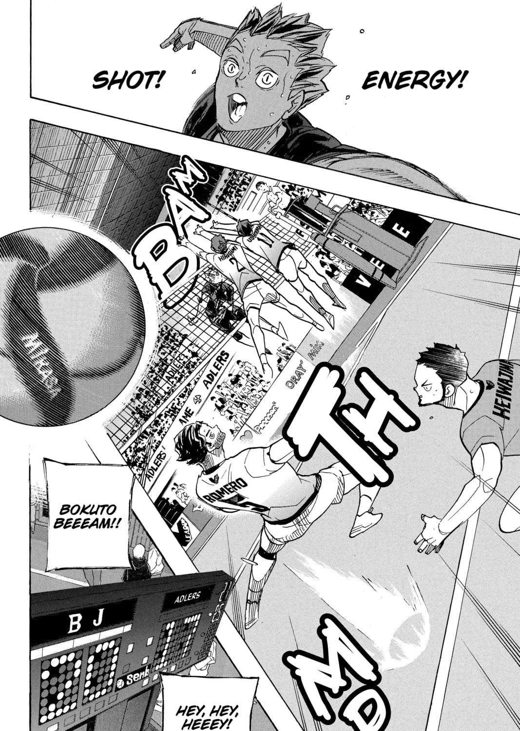 Read Haikyu!! chapter 393 image 2 on Lezhin