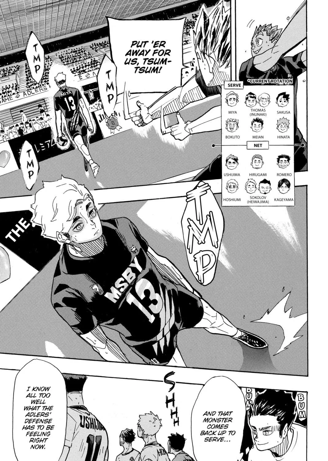 Read Haikyu!! chapter 393 image 4 on Lezhin