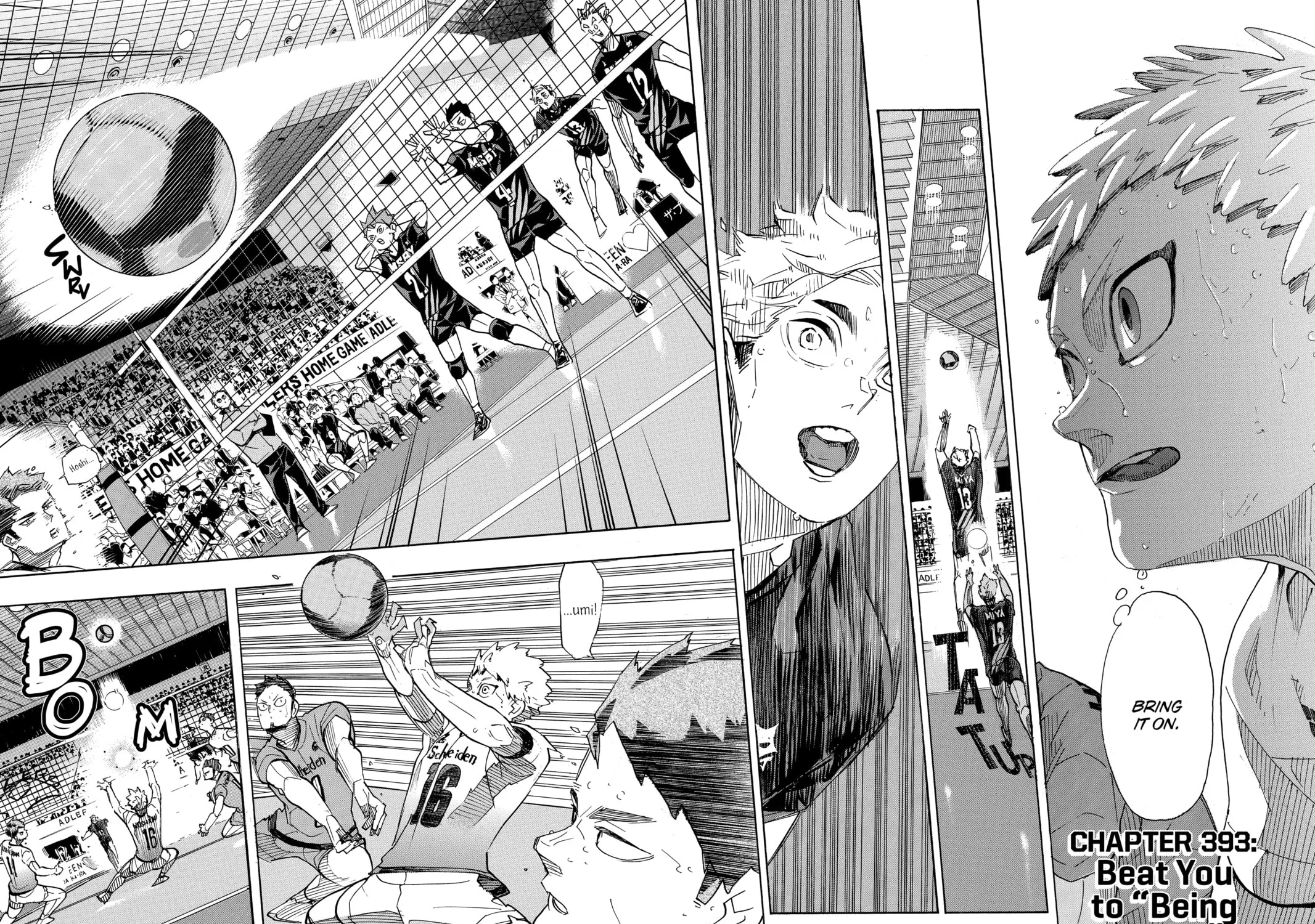 Read Haikyu!! chapter 393 image 6 on Lezhin
