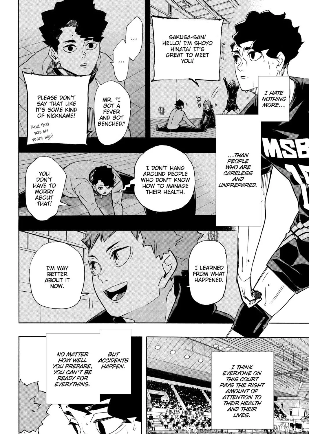 Read Haikyu!! chapter 394 image 10 on Lezhin