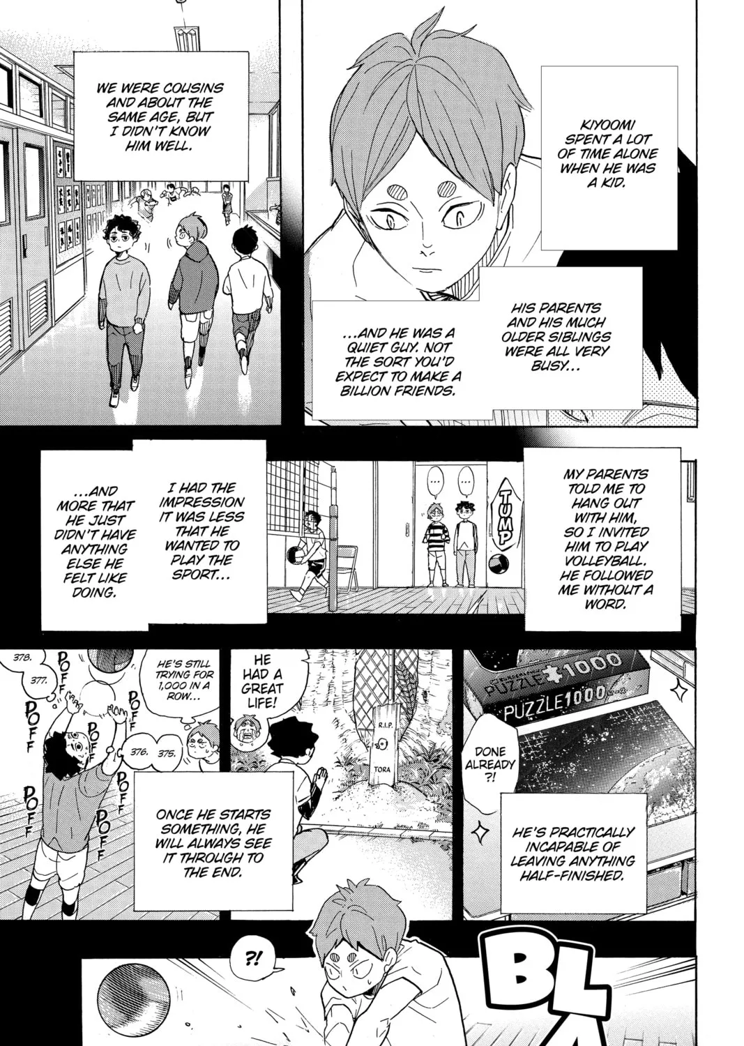 Read Haikyu!! chapter 394 image 12 on Lezhin