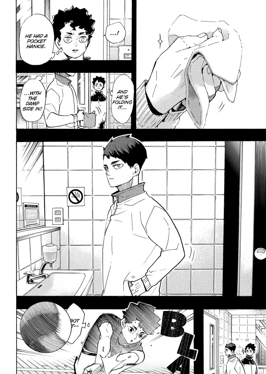 Read Haikyu!! chapter 394 image 18 on Lezhin