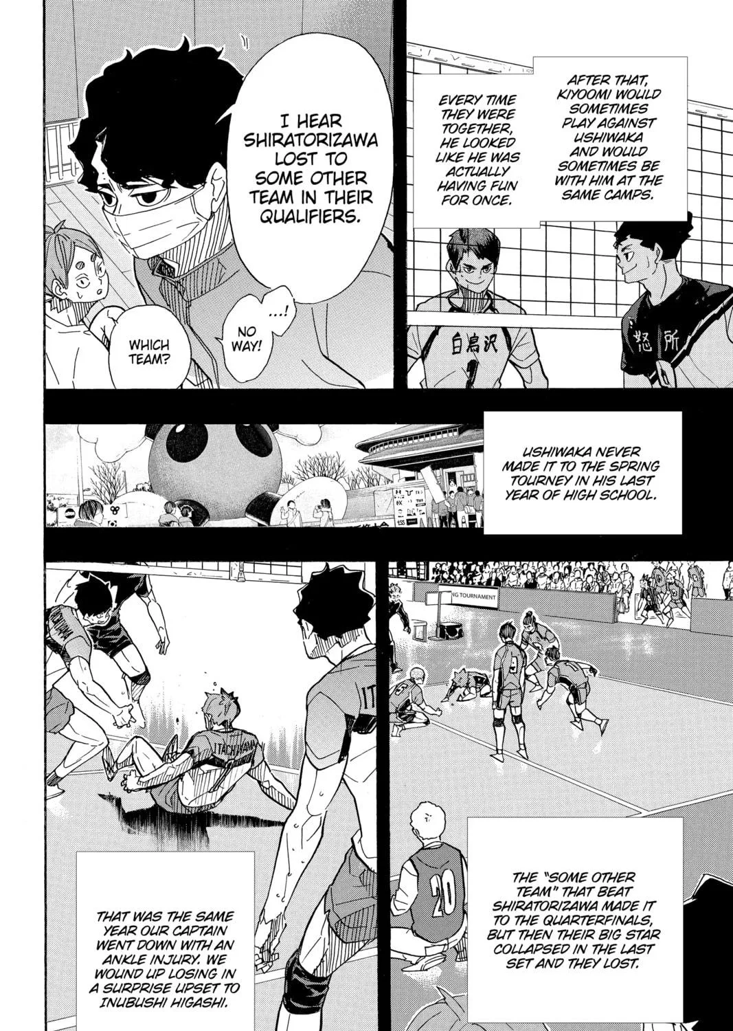 Read Haikyu!! chapter 394 image 22 on Lezhin