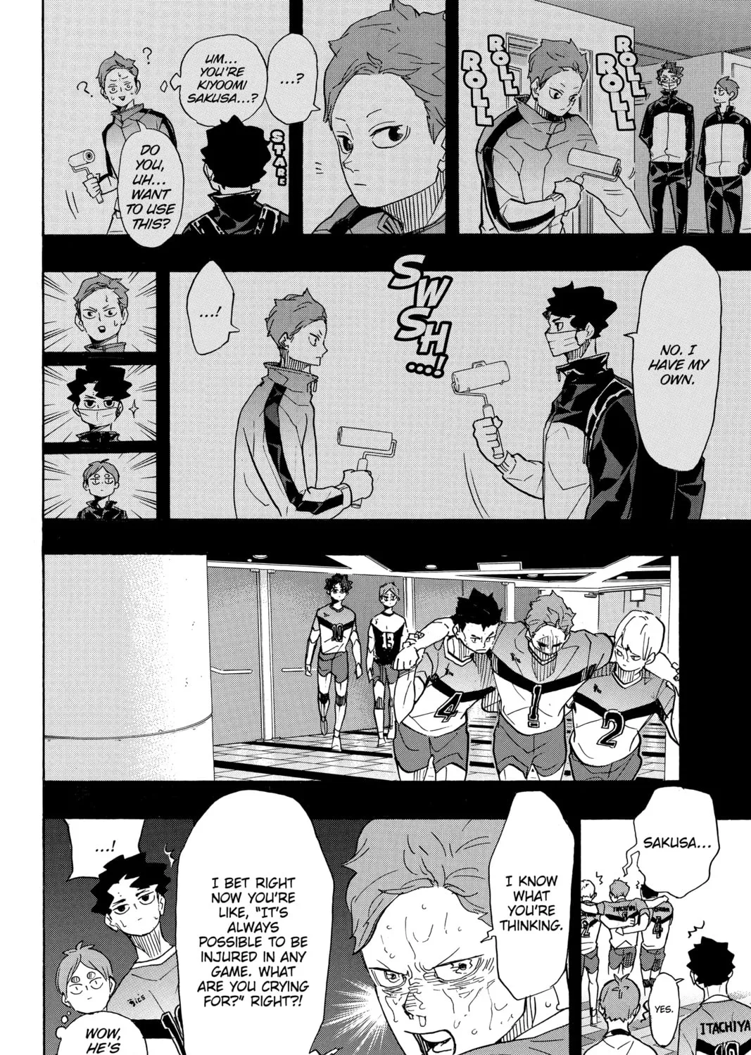 Read Haikyu!! chapter 394 image 26 on Lezhin