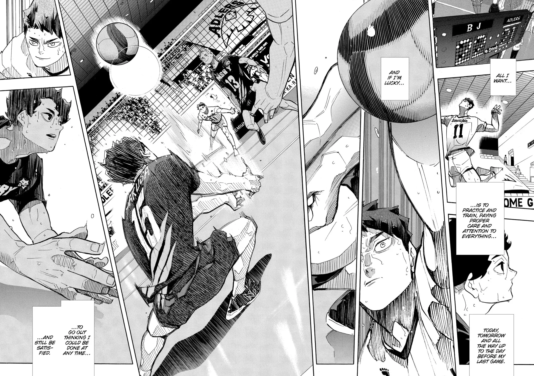 Read Haikyu!! chapter 394 image 34 on Lezhin