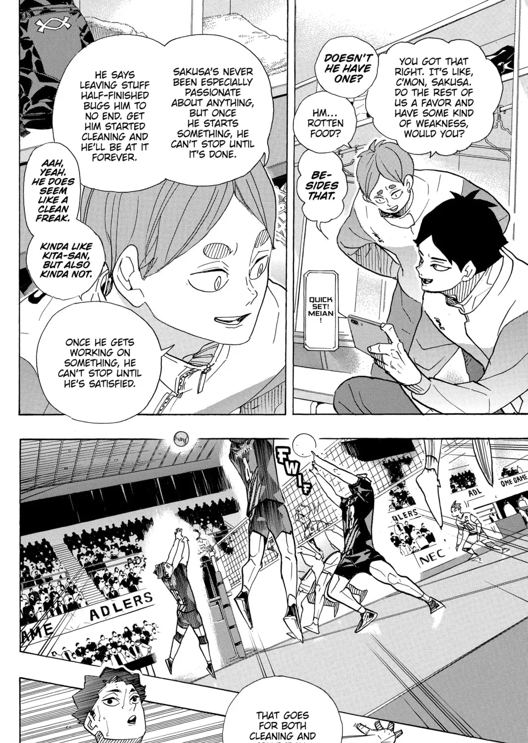 Read Haikyu!! chapter 394 image 6 on Lezhin