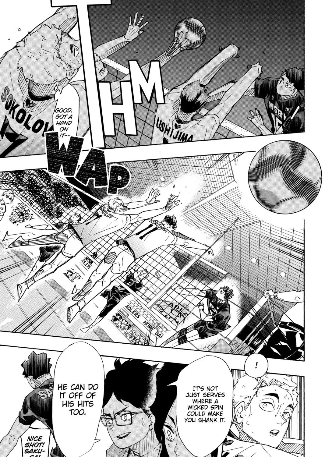 Read Haikyu!! chapter 394 image 8 on Lezhin