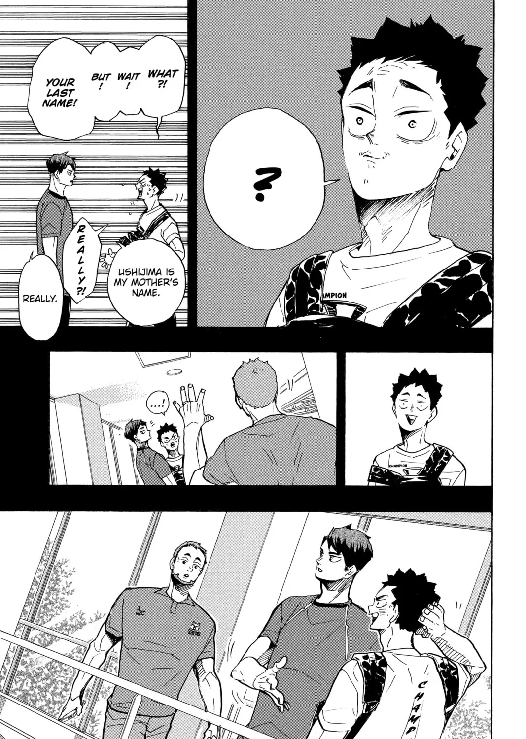 Read Haikyu!! chapter 395 image 12 on Lezhin