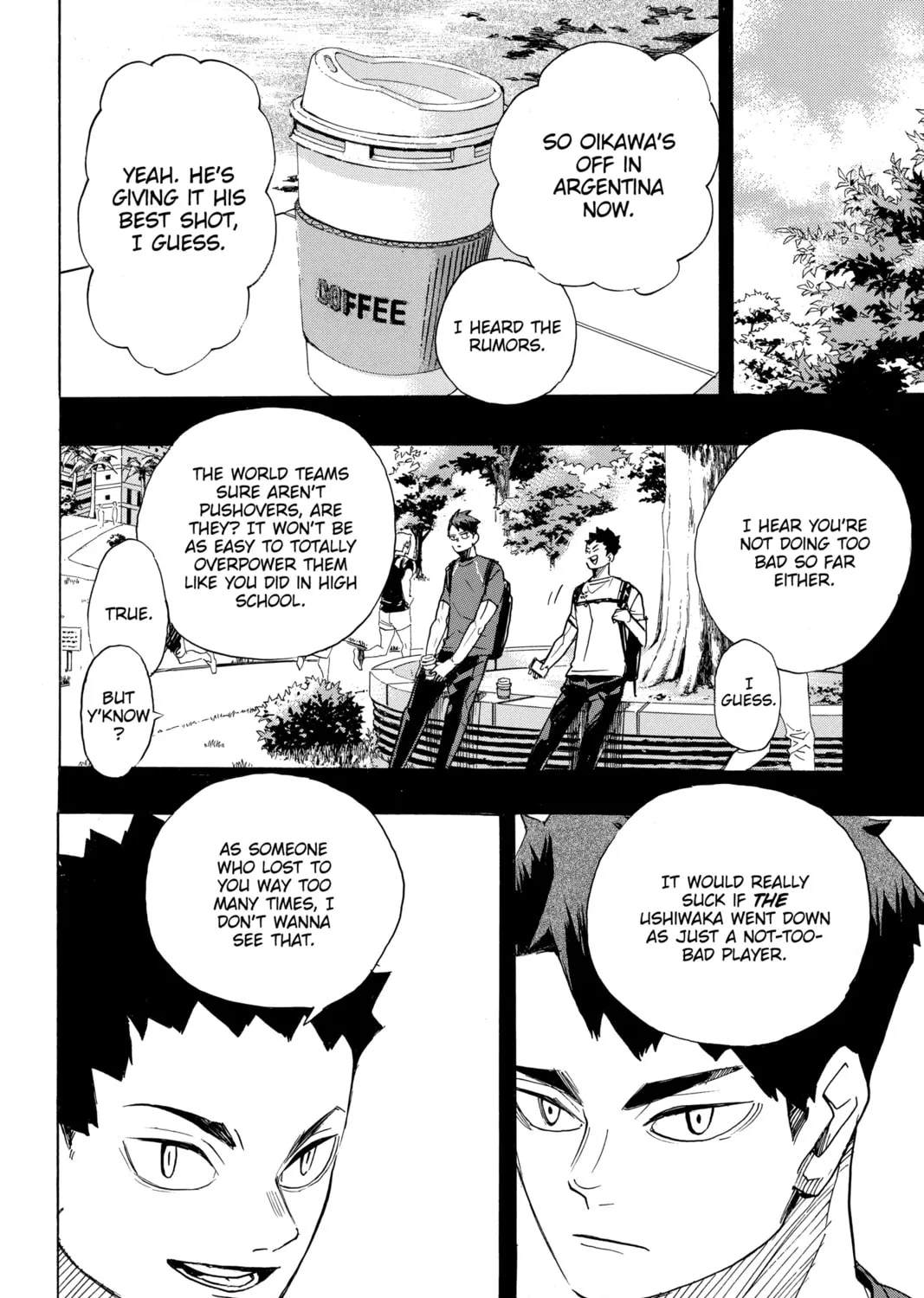Read Haikyu!! chapter 395 image 14 on Lezhin