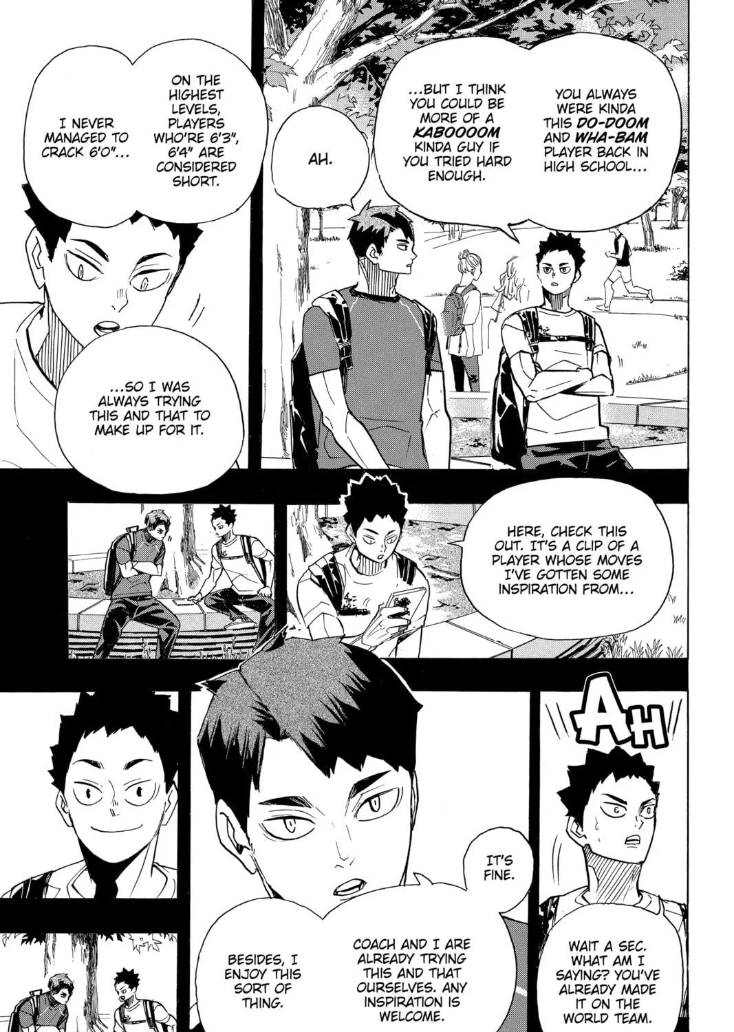 Read Haikyu!! chapter 395 image 16 on Lezhin