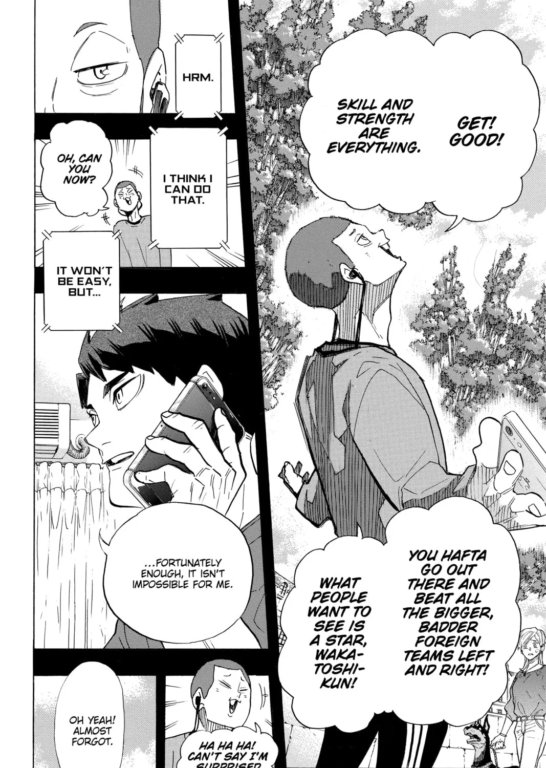 Read Haikyu!! chapter 395 image 6 on Lezhin