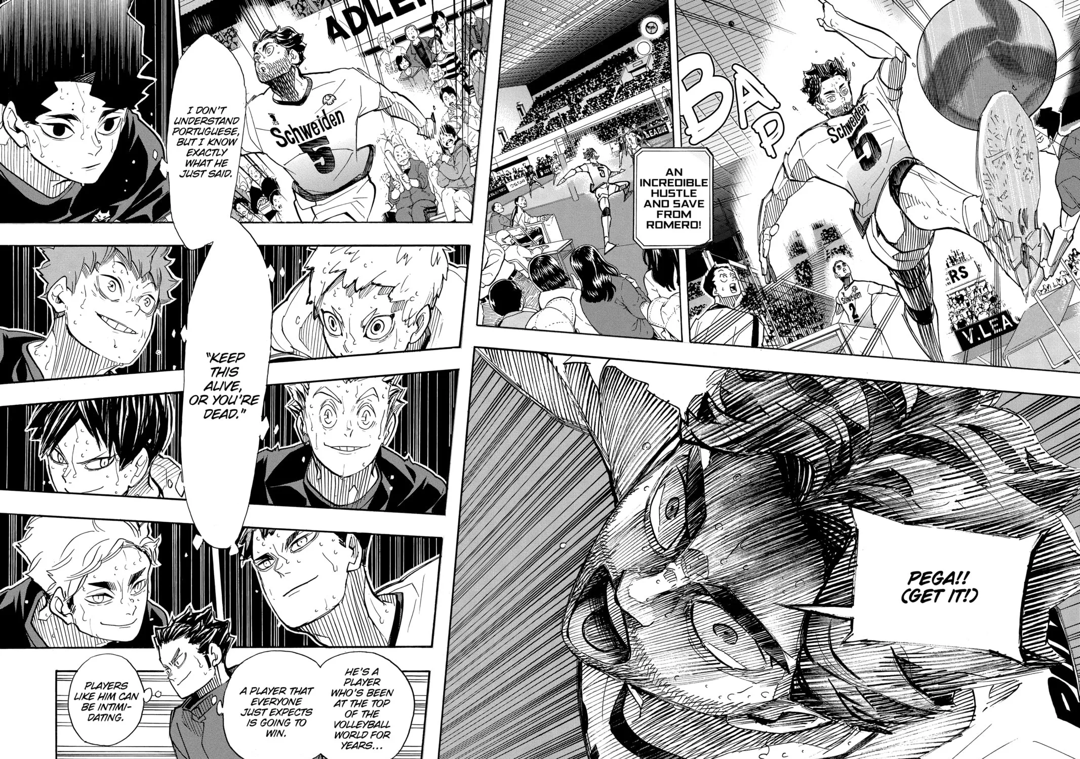 Read Haikyu!! chapter 396 image 12 on Lezhin