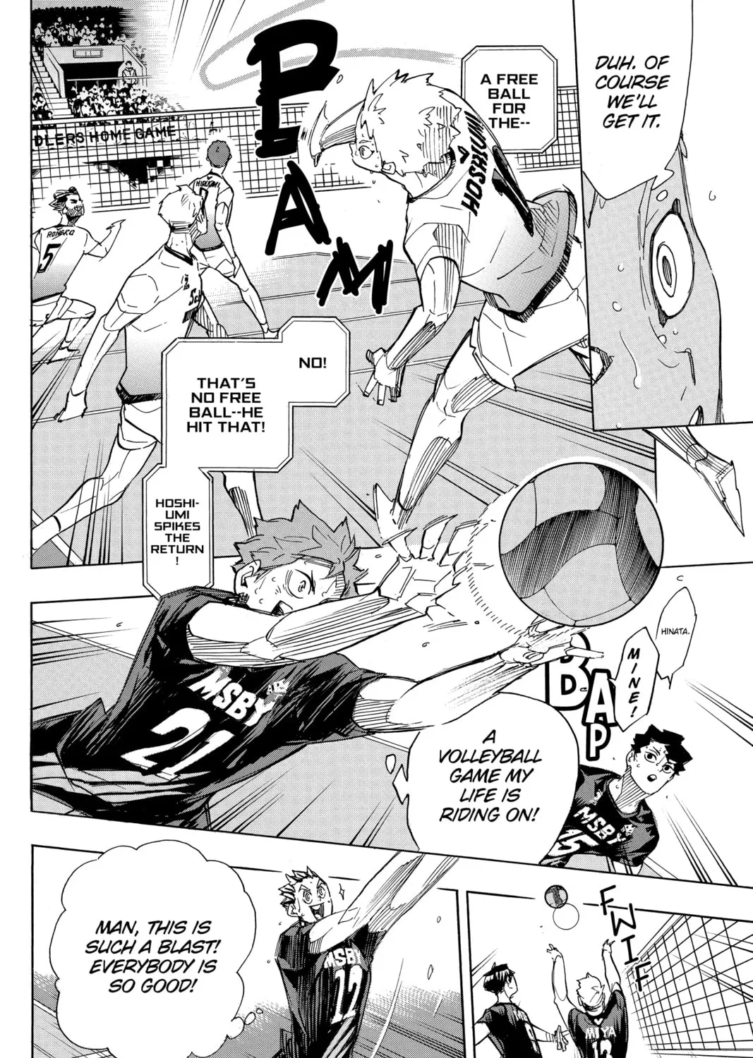 Read Haikyu!! chapter 396 image 14 on Lezhin