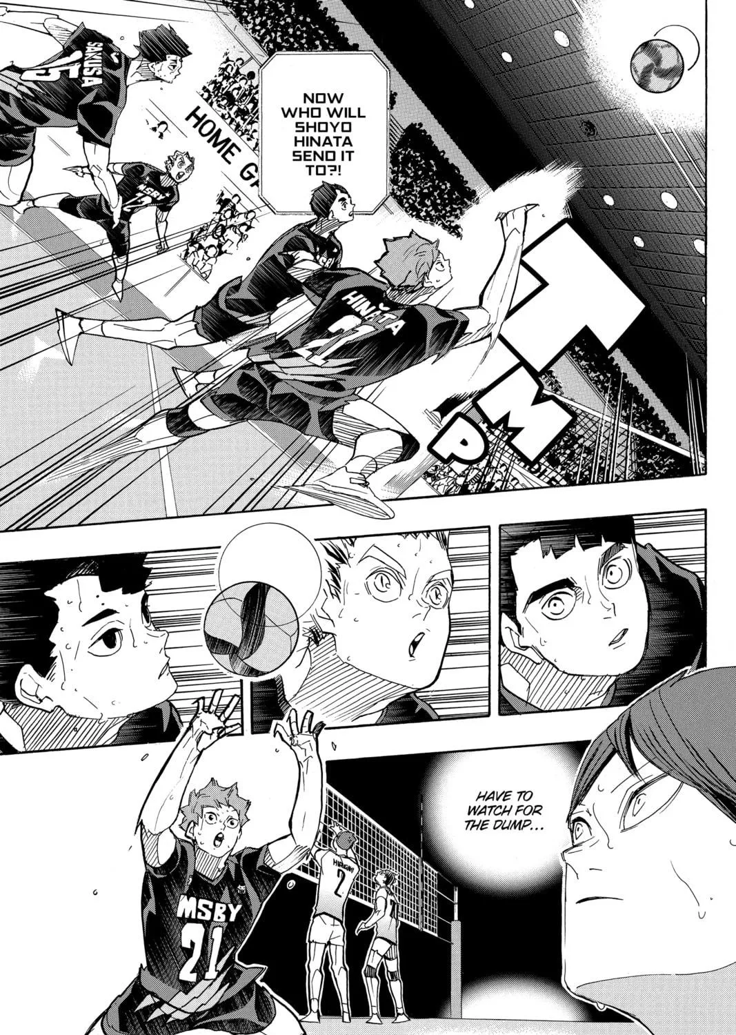 Read Haikyu!! chapter 396 image 22 on Lezhin