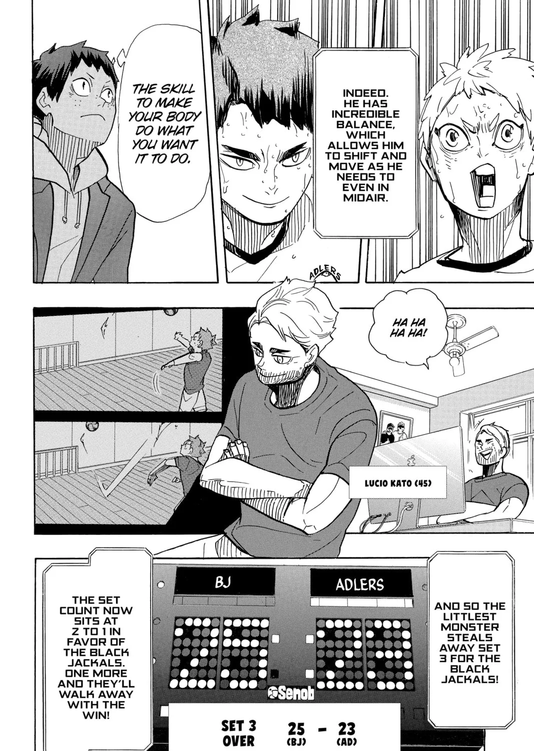 Read Haikyu!! chapter 396 image 26 on Lezhin