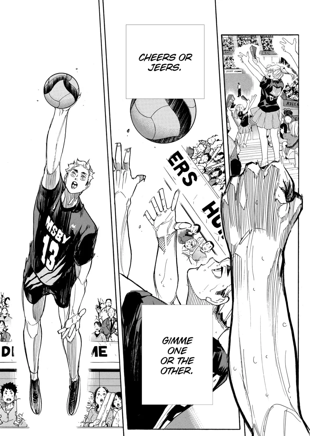 Read Haikyu!! chapter 396 image 32 on Lezhin