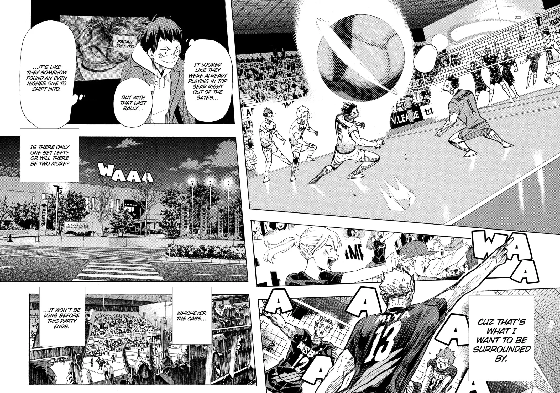 Read Haikyu!! chapter 396 image 34 on Lezhin