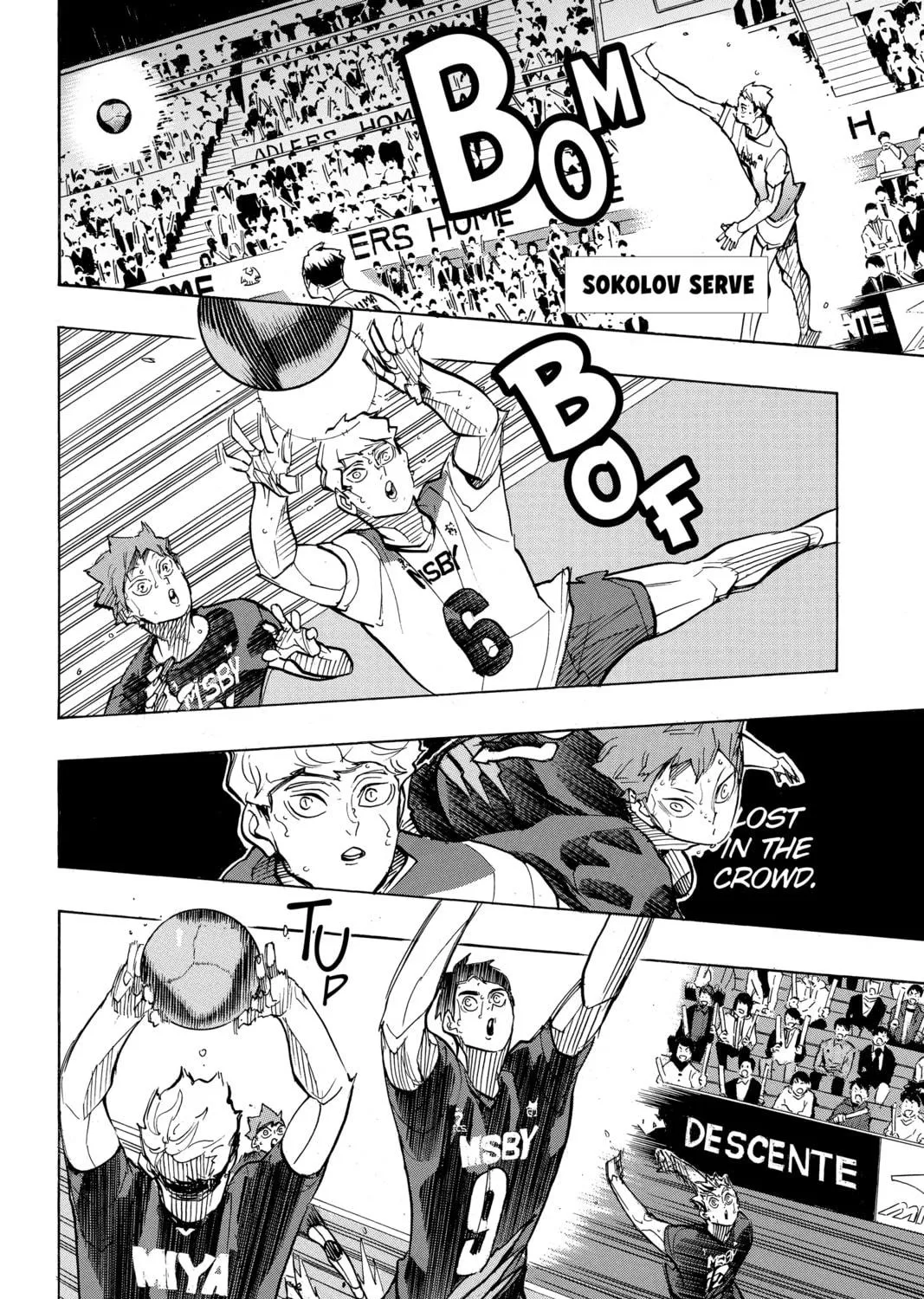 Read Haikyu!! chapter 396 image 8 on Lezhin