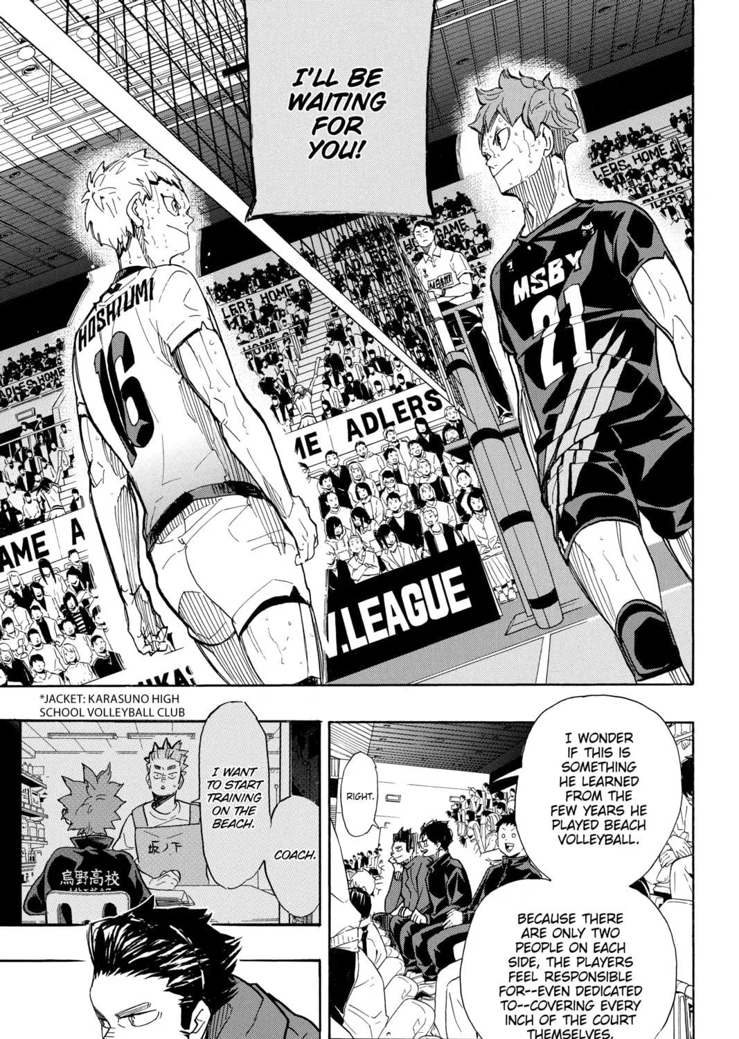 Read Haikyu!! chapter 397 image 22 on Lezhin