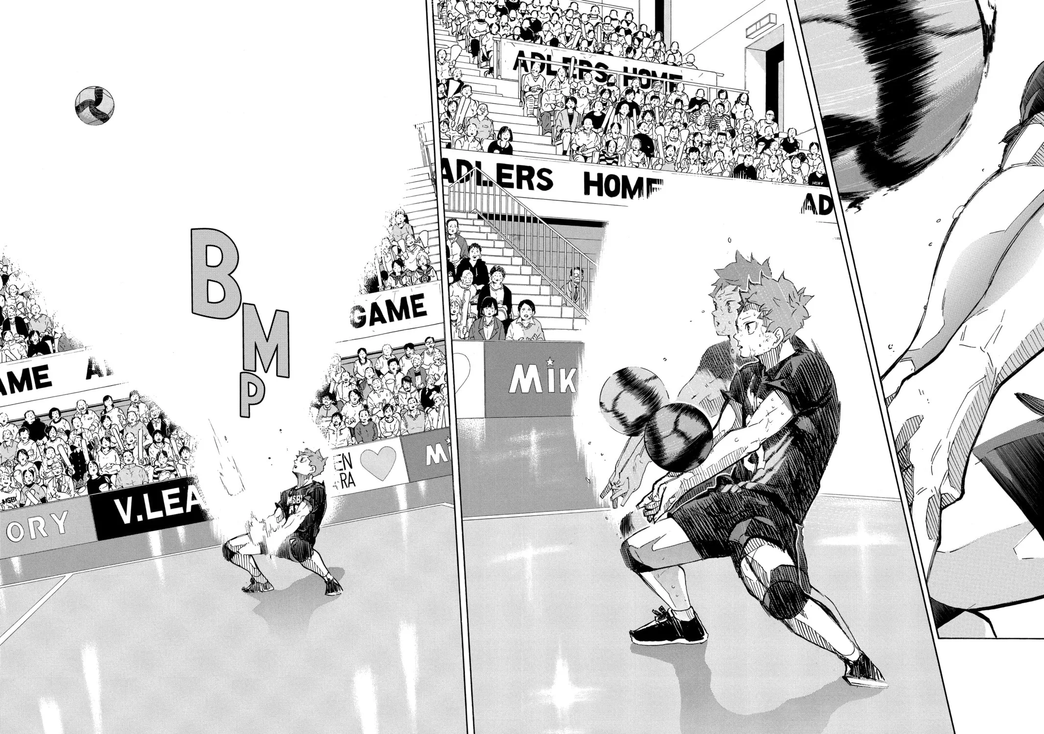 Read Haikyu!! chapter 398 image 10 on Lezhin