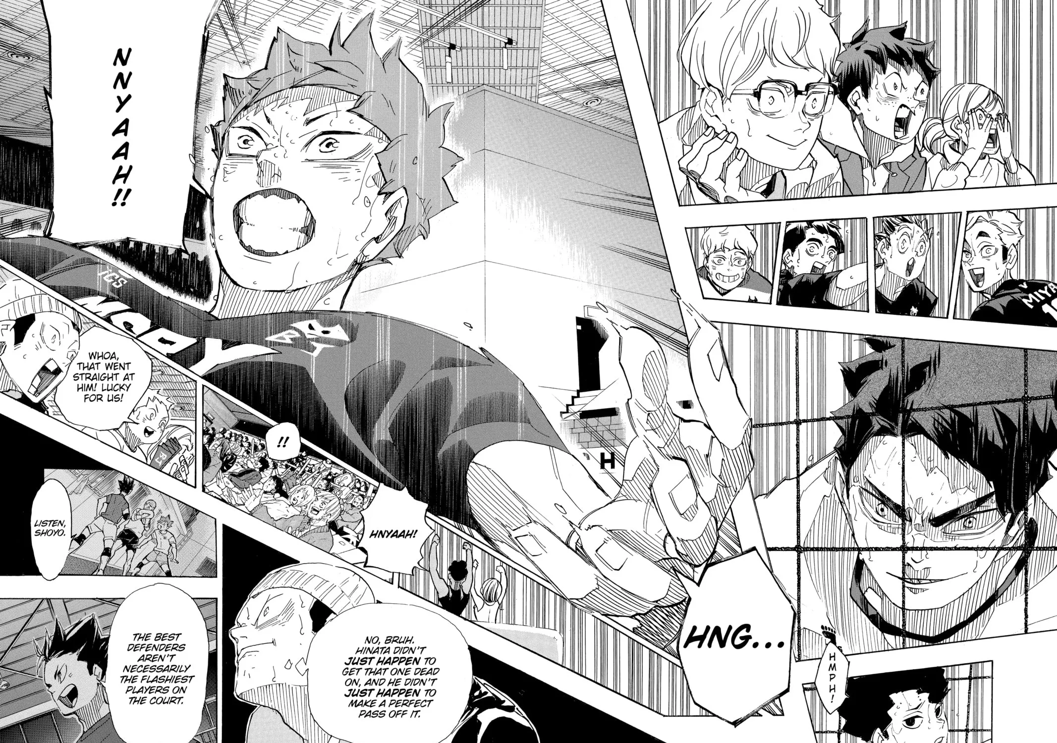 Read Haikyu!! chapter 398 image 12 on Lezhin