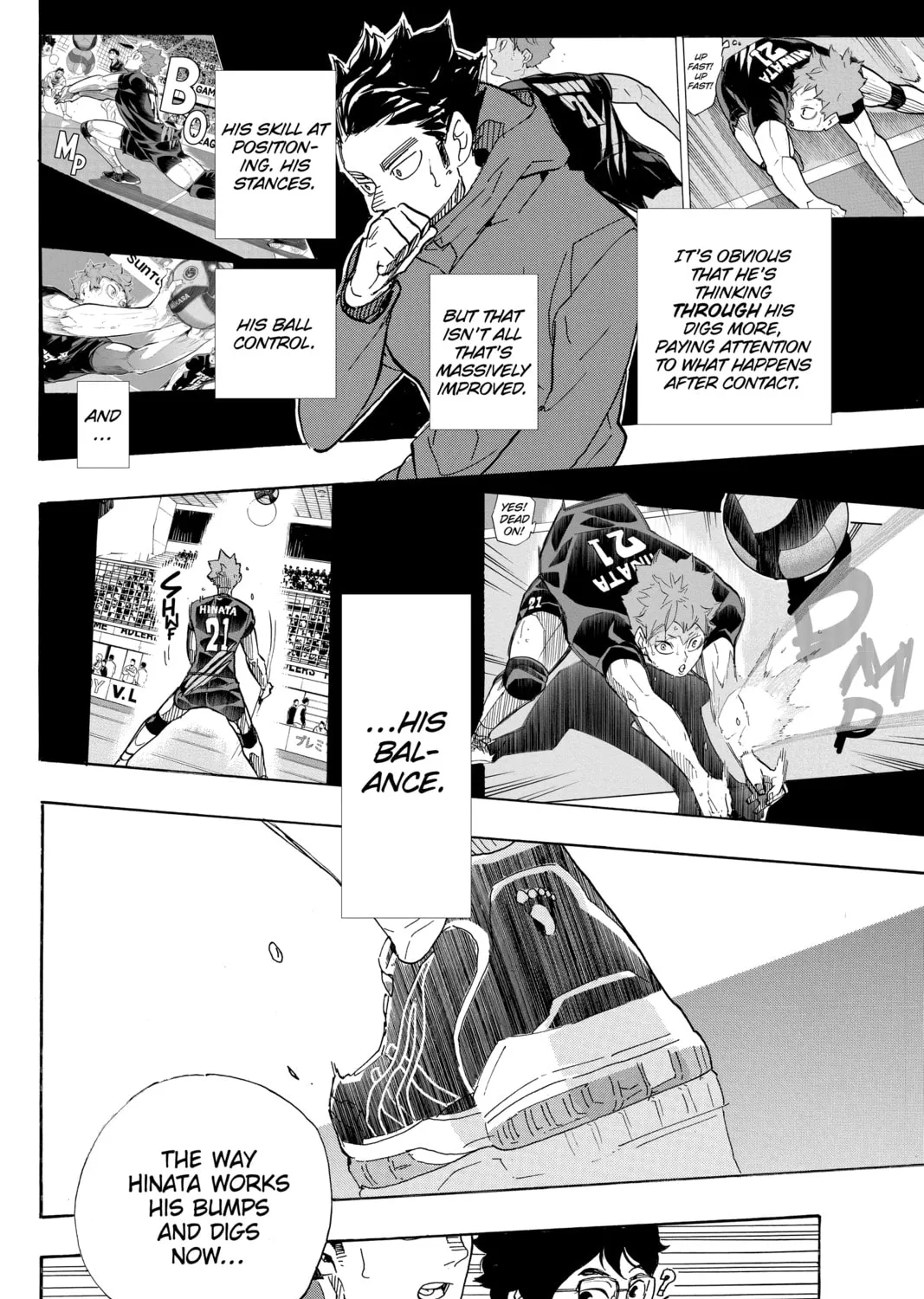 Read Haikyu!! chapter 398 image 14 on Lezhin
