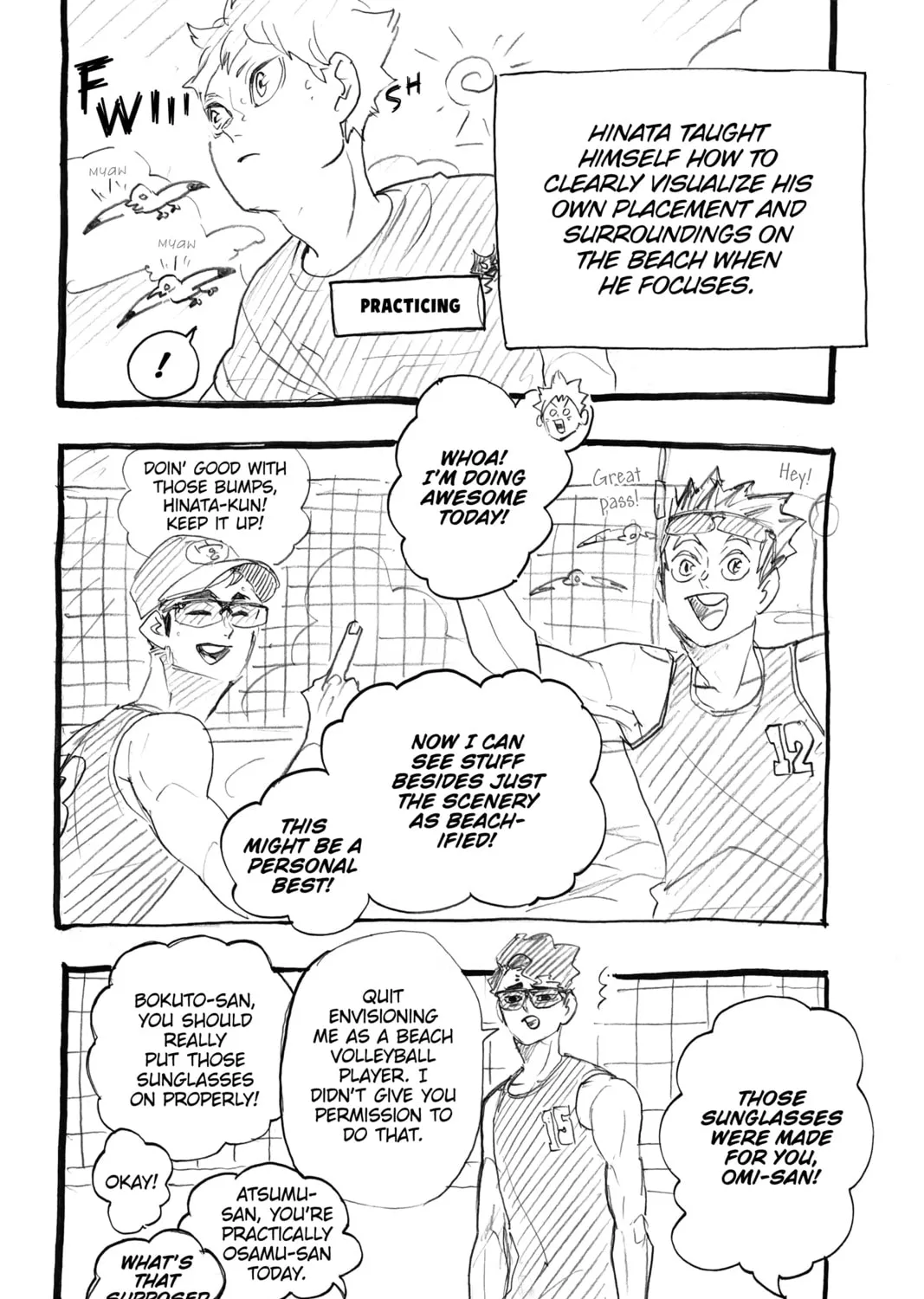 Read Haikyu!! chapter 398 image 24 on Lezhin