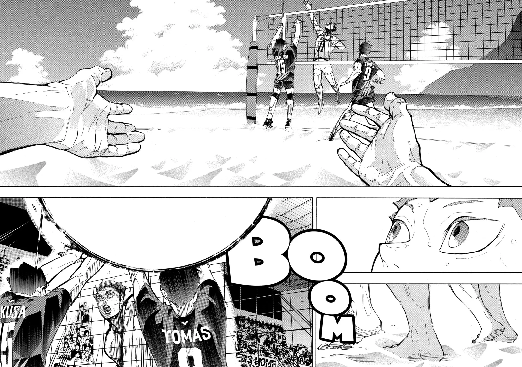 Read Haikyu!! chapter 398 image 8 on Lezhin