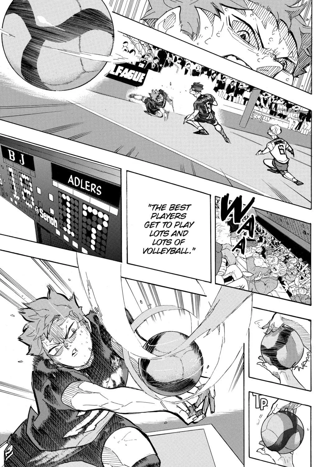 Read Haikyu!! chapter 399 image 18 on Lezhin