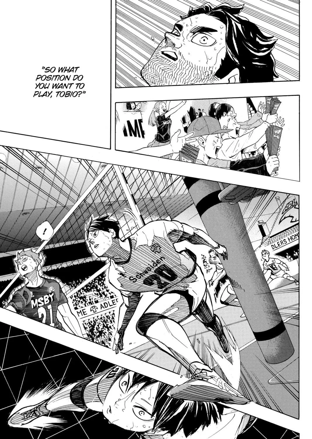 Read Haikyu!! chapter 399 image 22 on Lezhin
