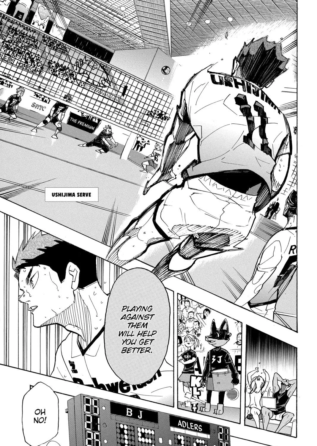 Read Haikyu!! chapter 399 image 4 on Lezhin