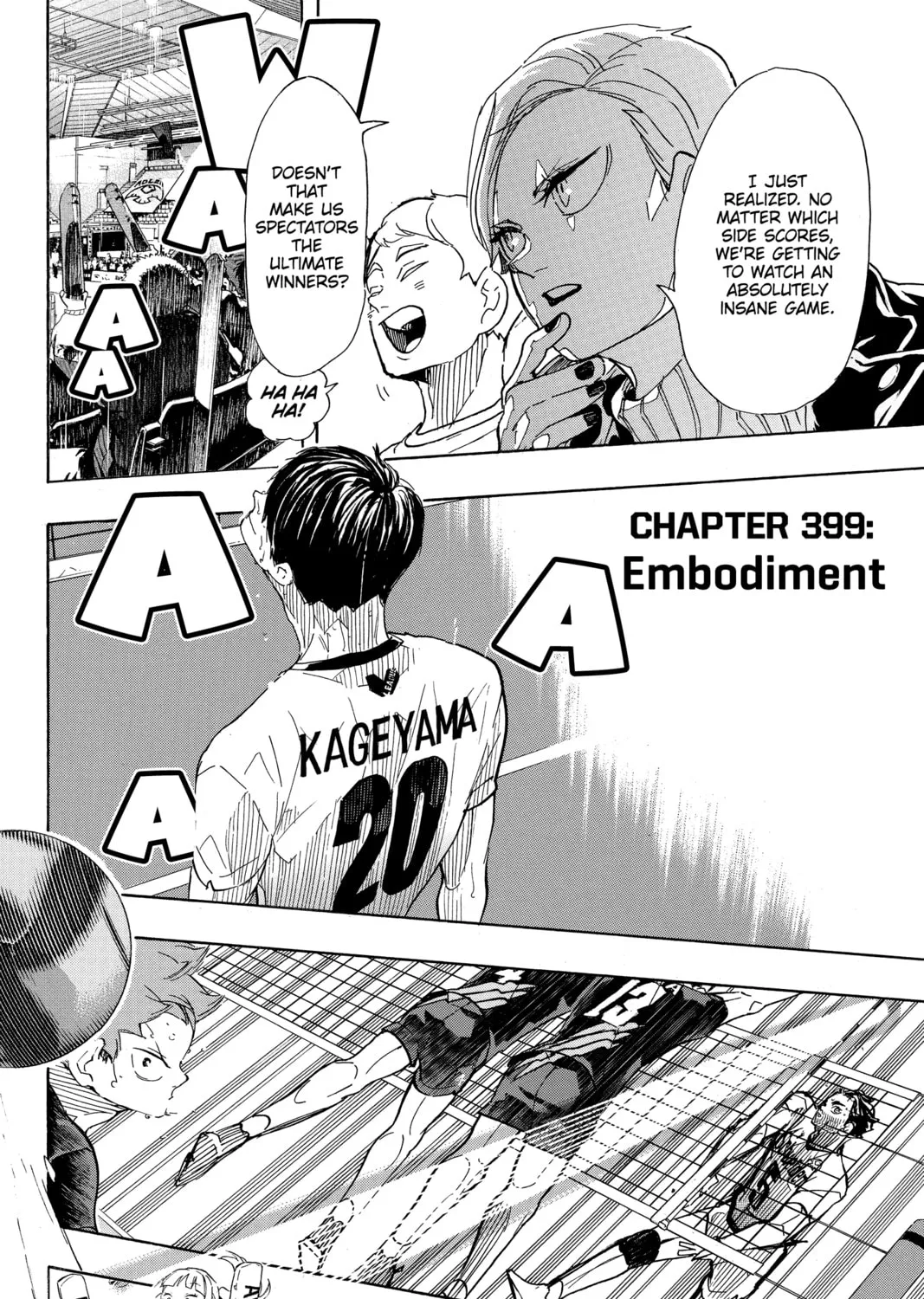 Read Haikyu!! chapter 399 image 6 on Lezhin