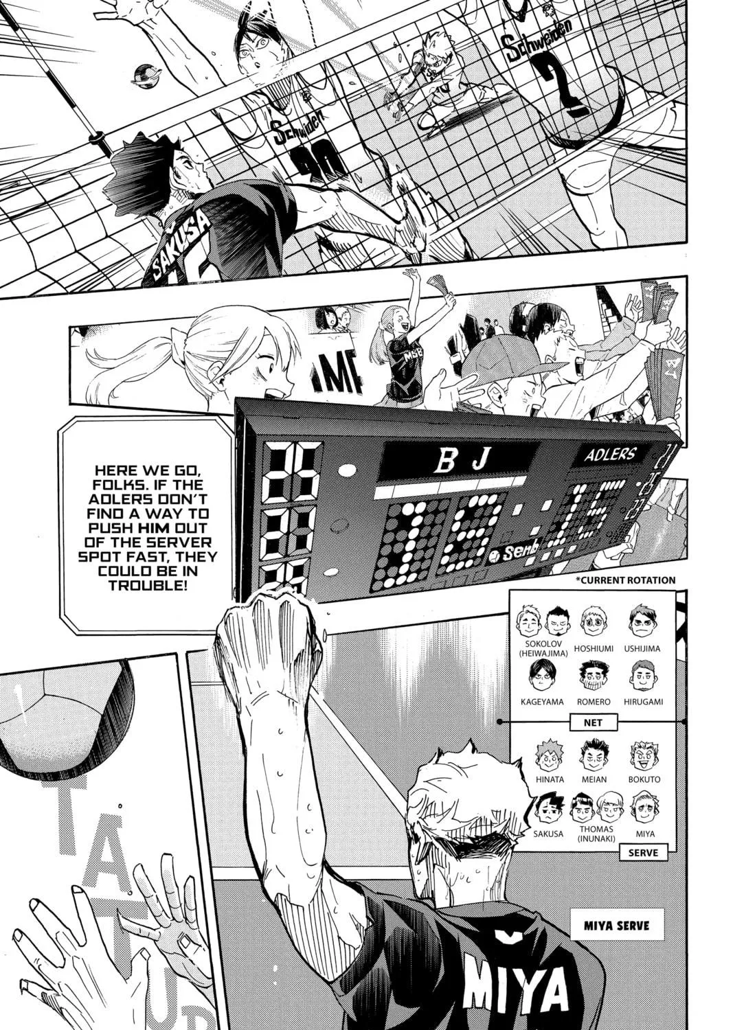 Read Haikyu!! chapter 399 image 8 on Lezhin