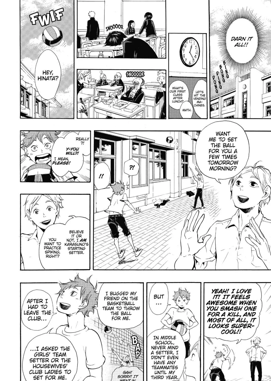 Read Haikyu!! chapter 4 image 10 on Lezhin