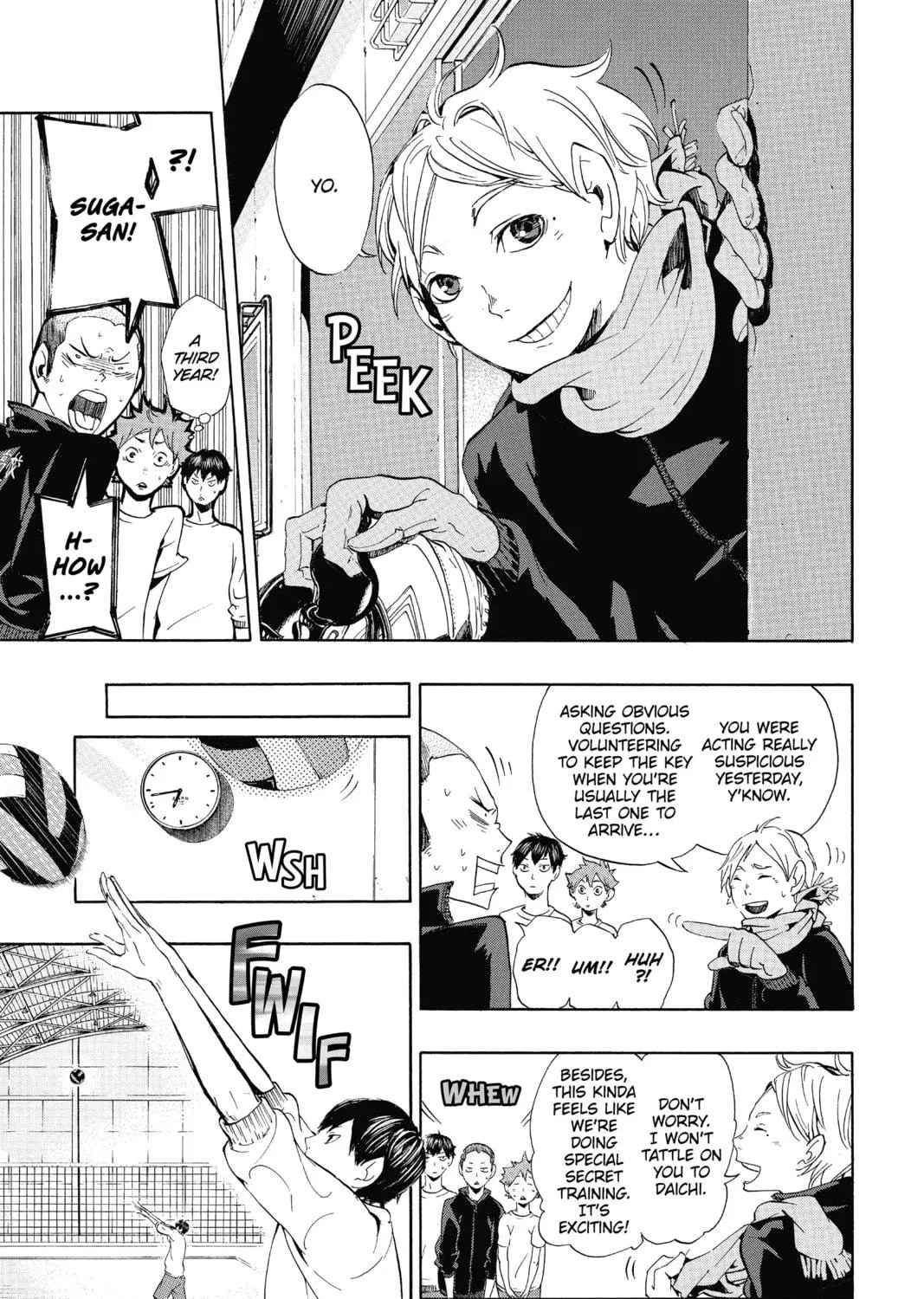 Read Haikyu!! chapter 4 image 4 on Lezhin
