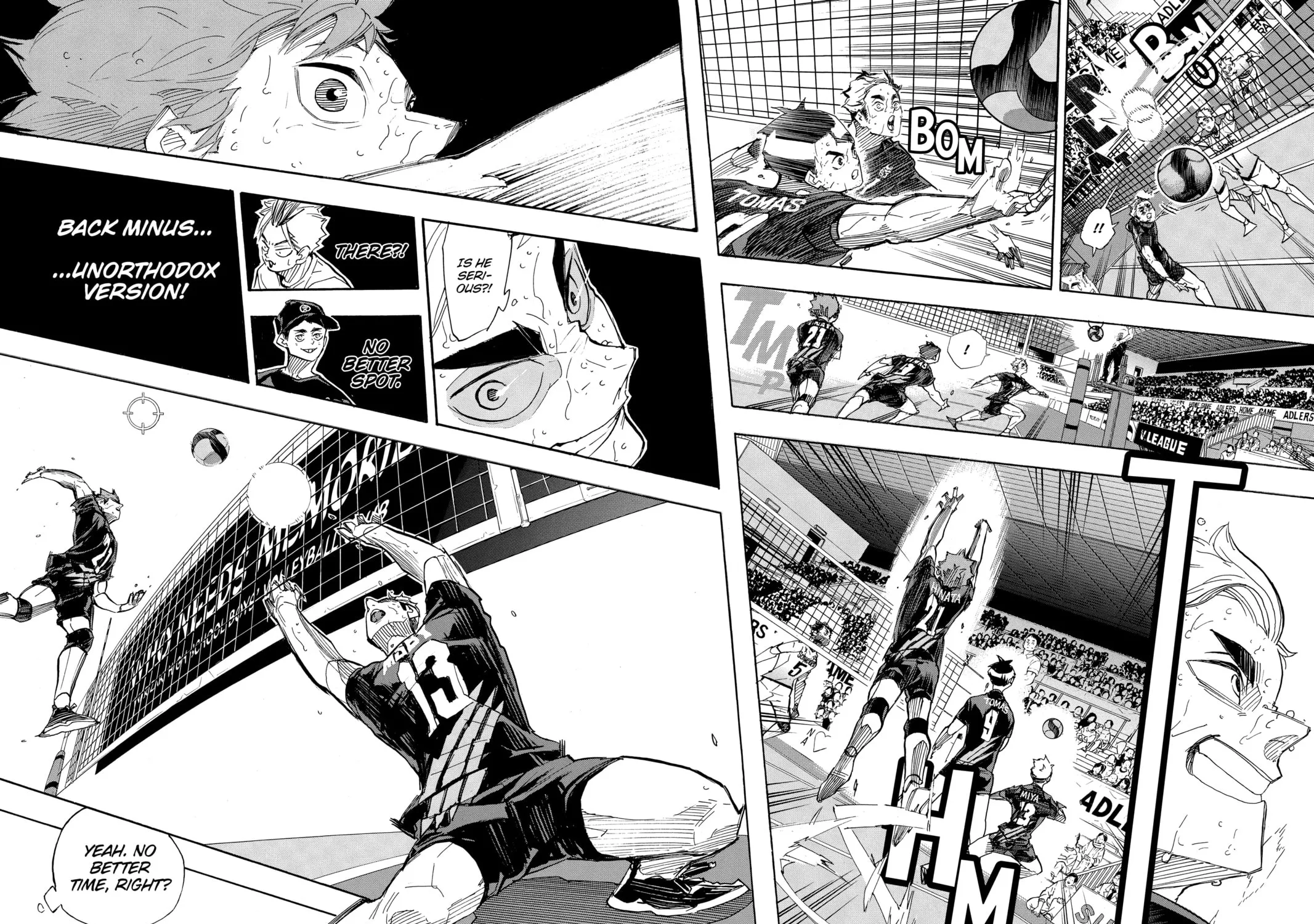 Read Haikyu!! chapter 400 image 16 on Lezhin