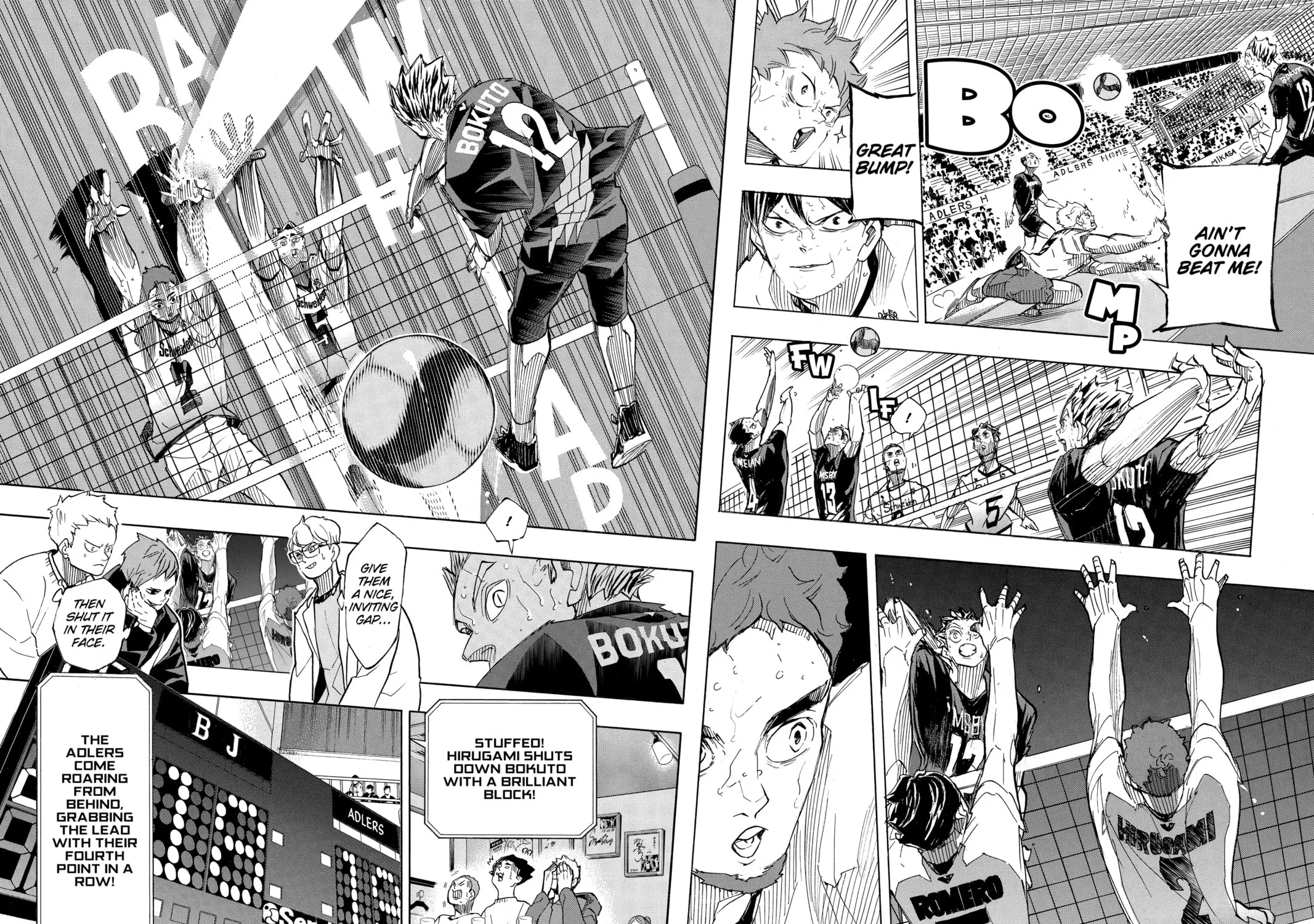 Read Haikyu!! chapter 400 image 2 on Lezhin