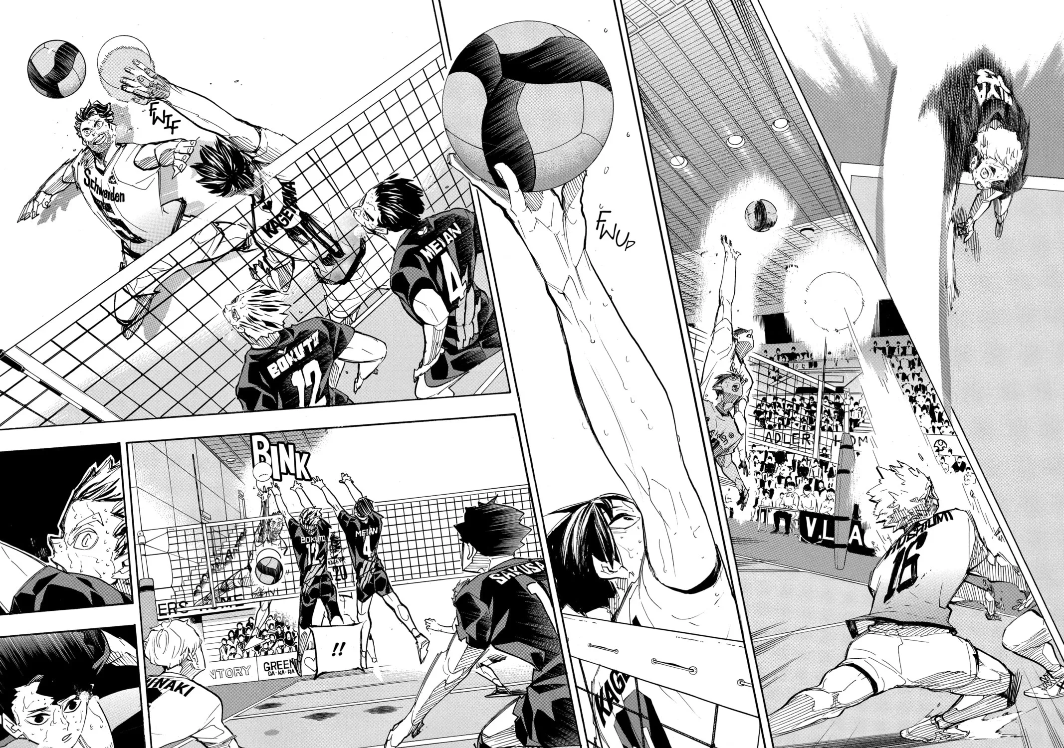 Read Haikyu!! chapter 400 image 20 on Lezhin