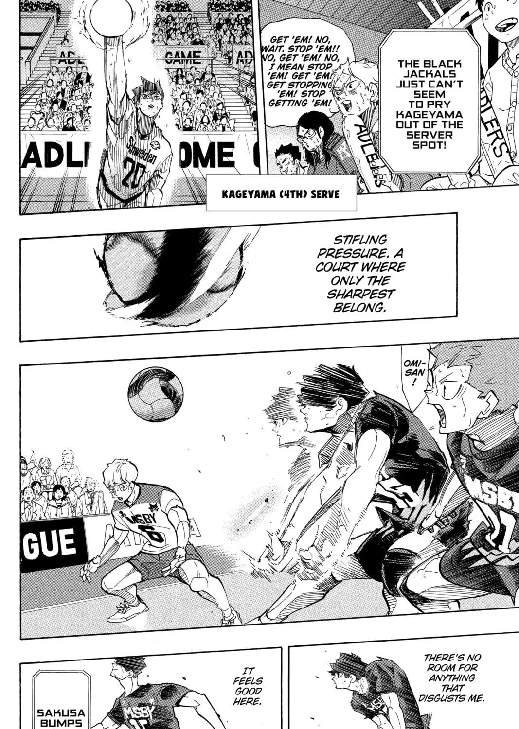 Read Haikyu!! chapter 400 image 4 on Lezhin