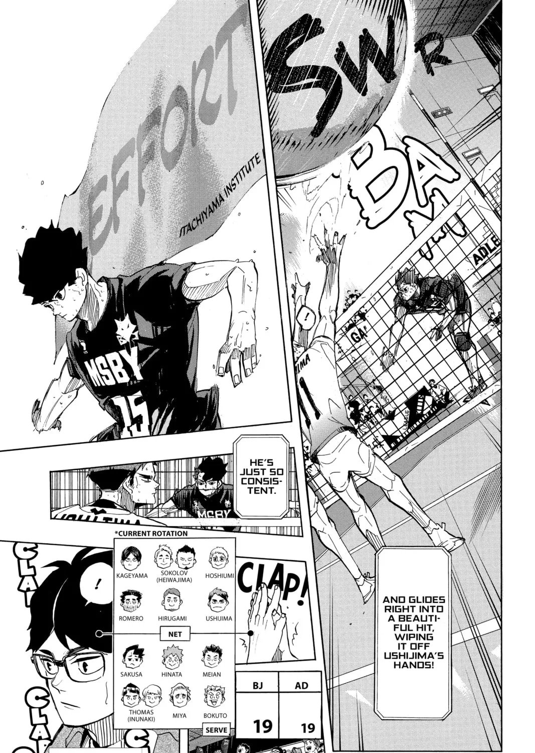 Read Haikyu!! chapter 400 image 6 on Lezhin