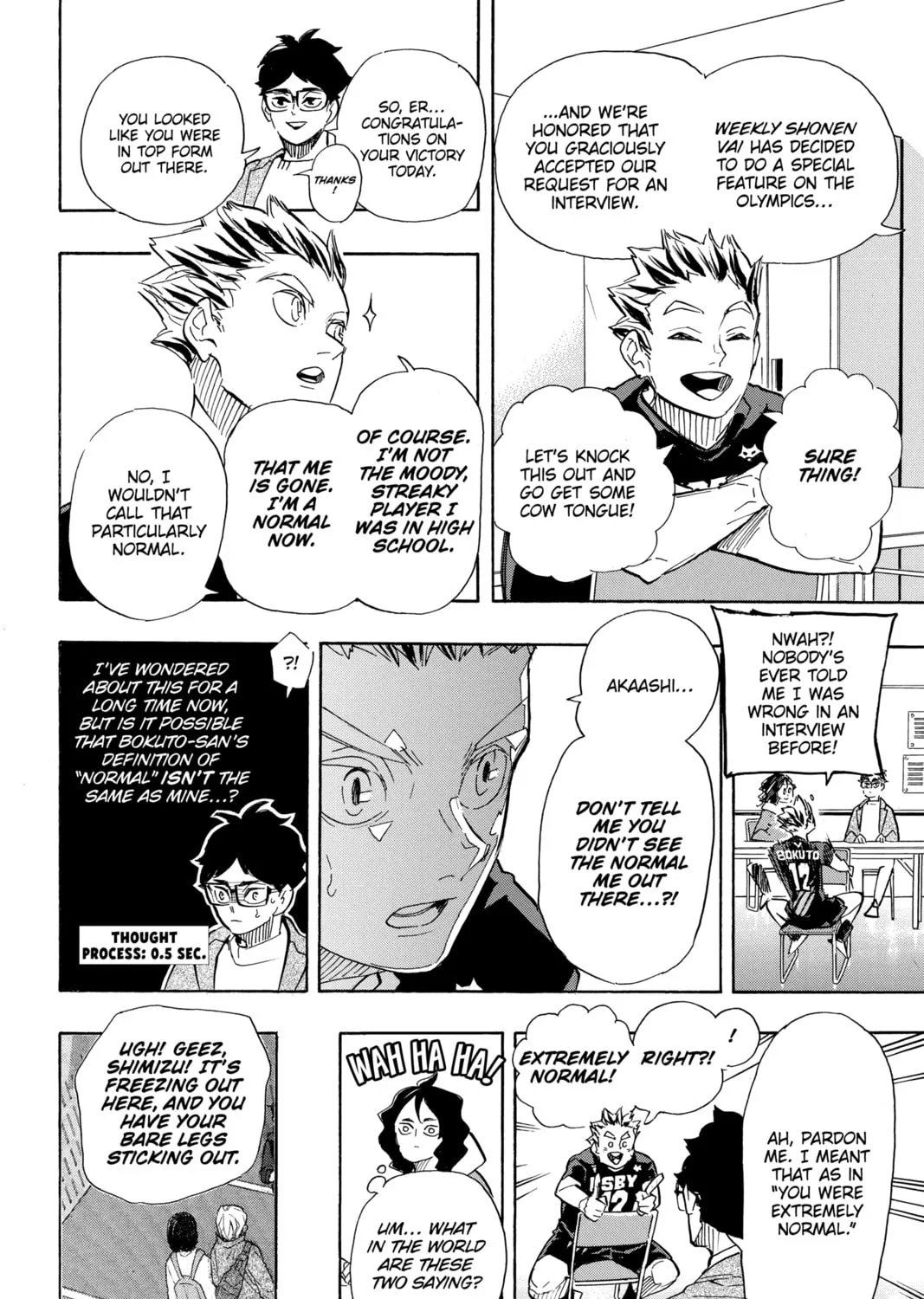 Read Haikyu!! chapter 401 image 26 on Lezhin