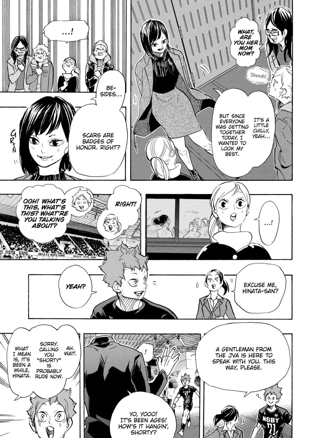 Read Haikyu!! chapter 401 image 28 on Lezhin