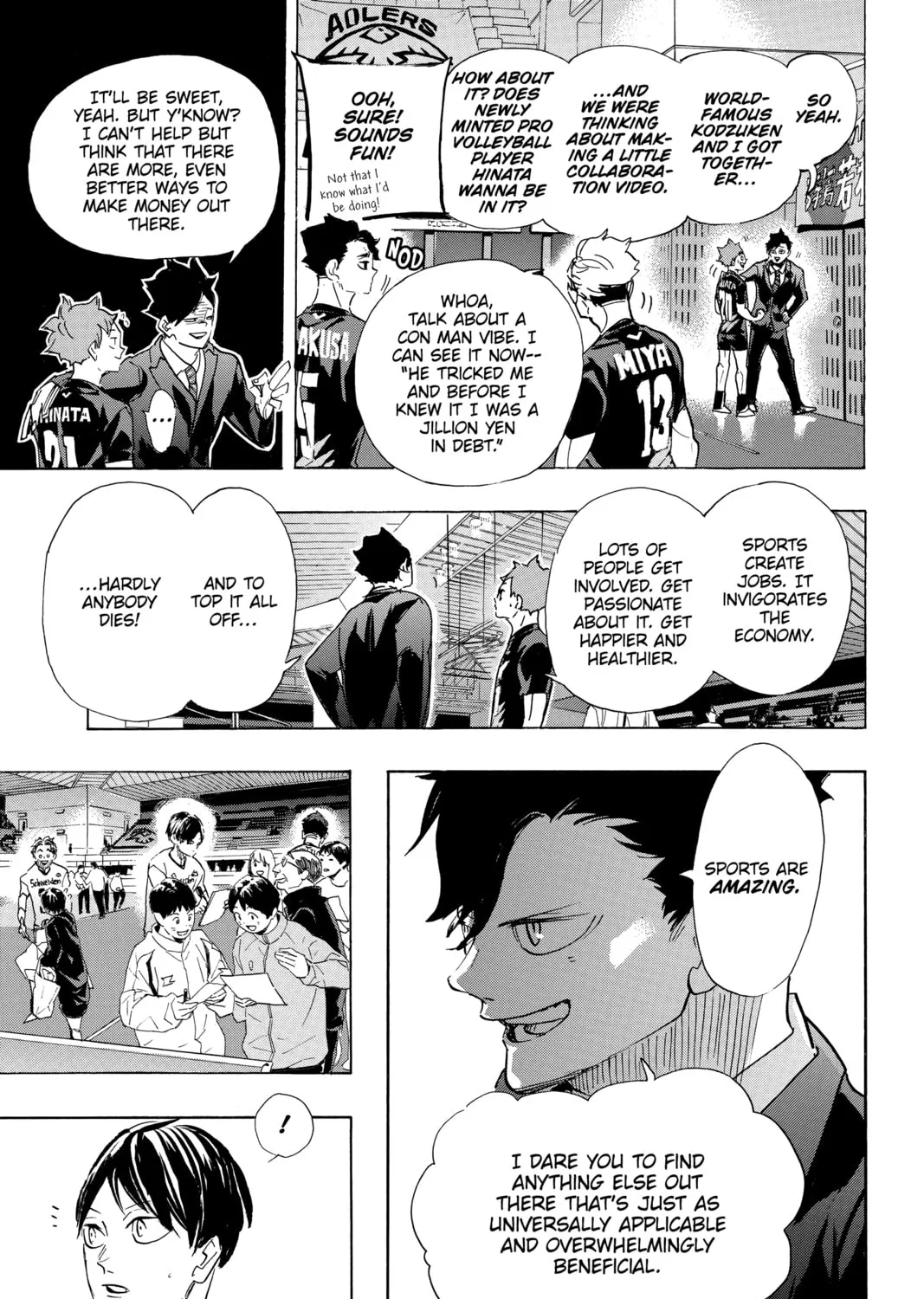 Read Haikyu!! chapter 401 image 32 on Lezhin