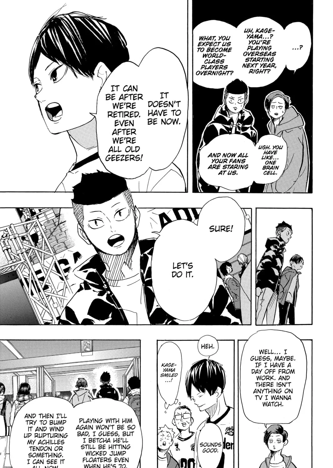Read Haikyu!! chapter 401 image 36 on Lezhin