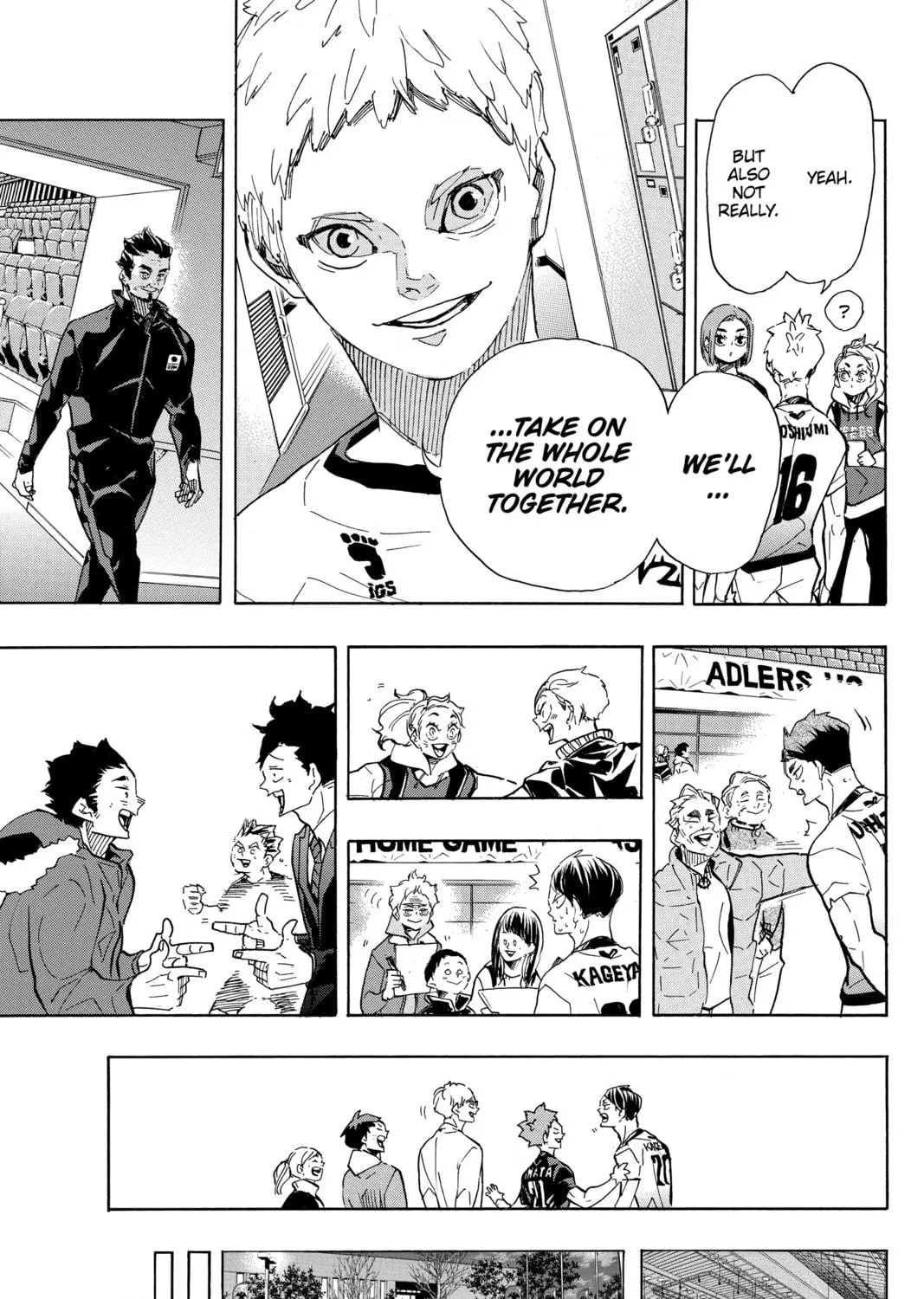 Read Haikyu!! chapter 401 image 40 on Lezhin