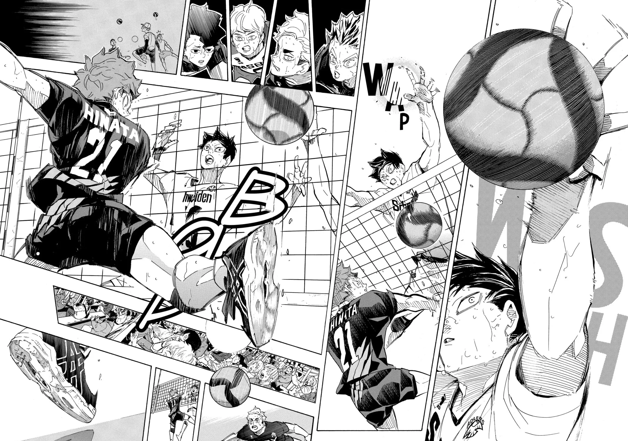 Read Haikyu!! chapter 401 image 8 on Lezhin
