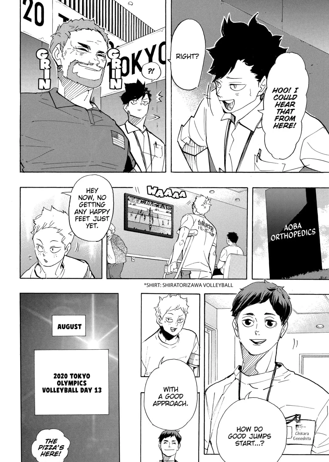 Read Haikyu!! chapter 402 image 24 on Lezhin